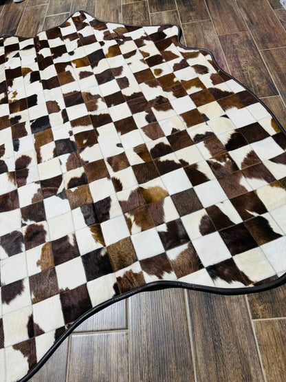 2pc Cowhide Under Bed/Furniture Rug