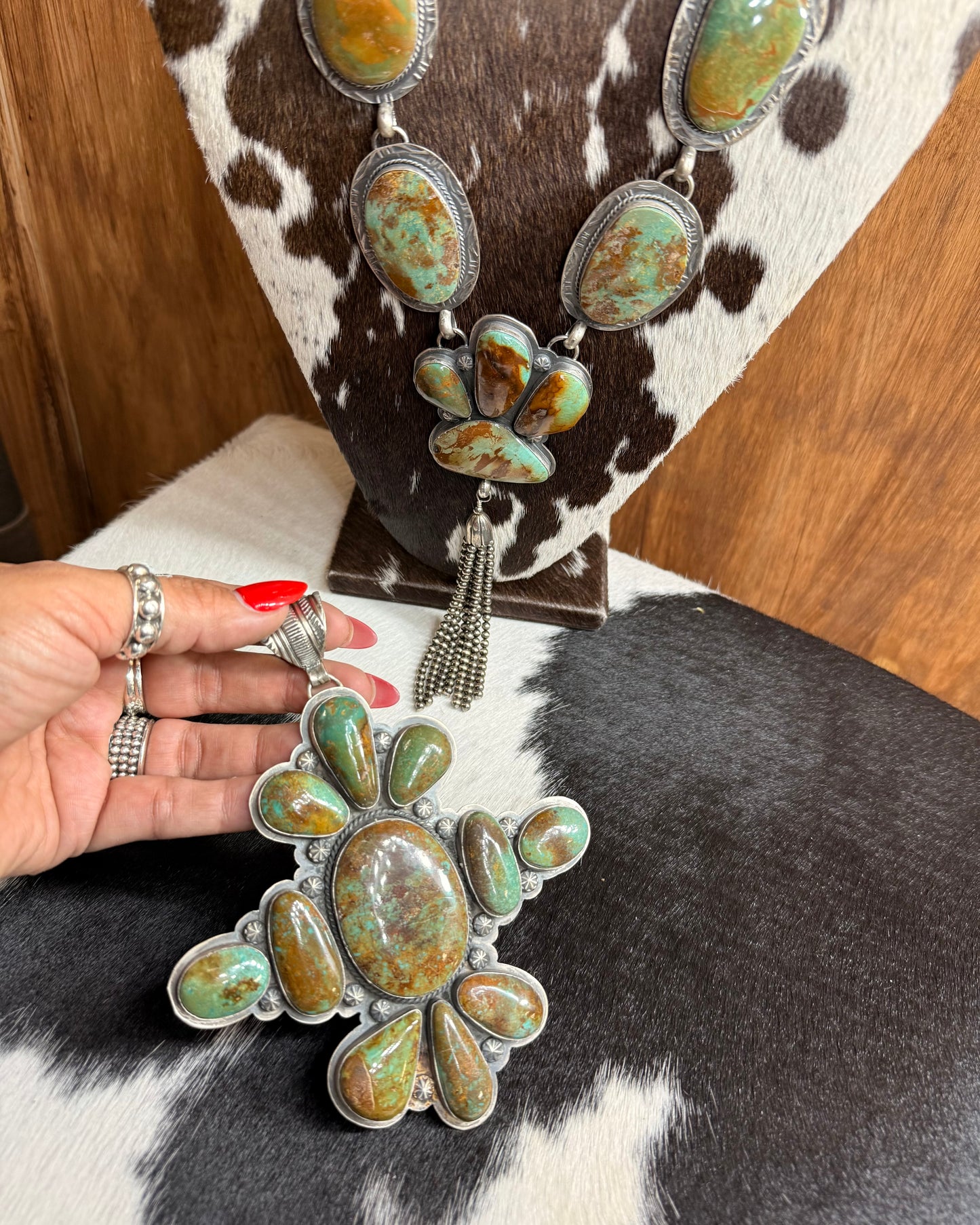 Royston Paw Tassel Lariat - Native