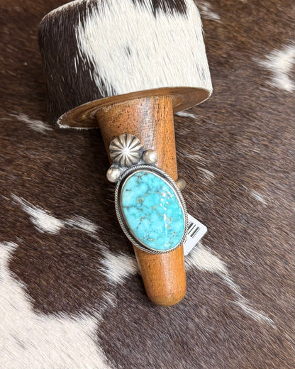 White Water Ring Sz 8 - *Native
