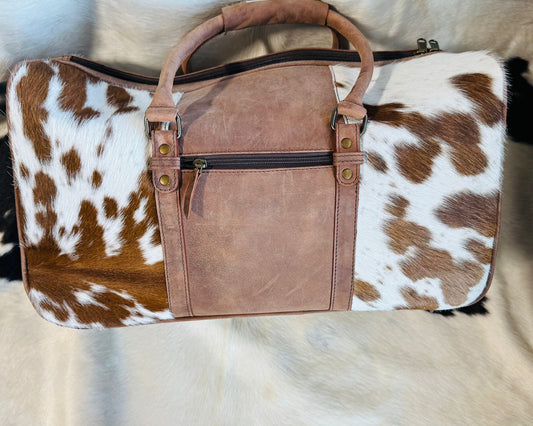 Cowhide Roller Duffle