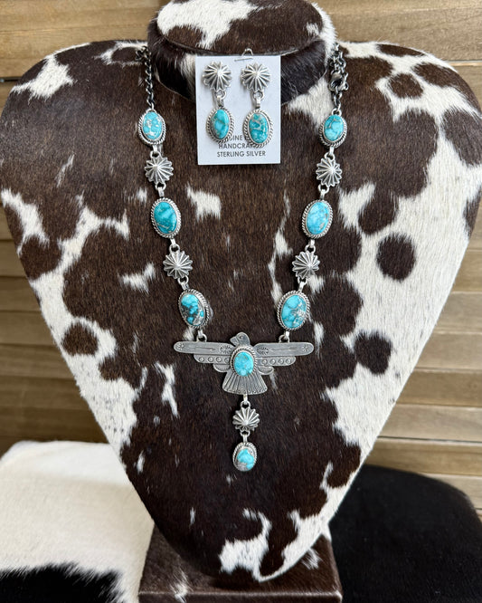 Russel Sam Thunderbird Necklace Set