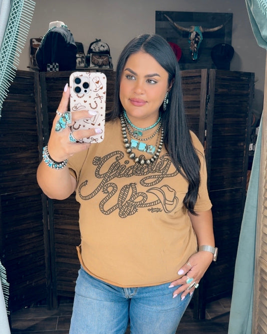 Giddy Up Rope Tee