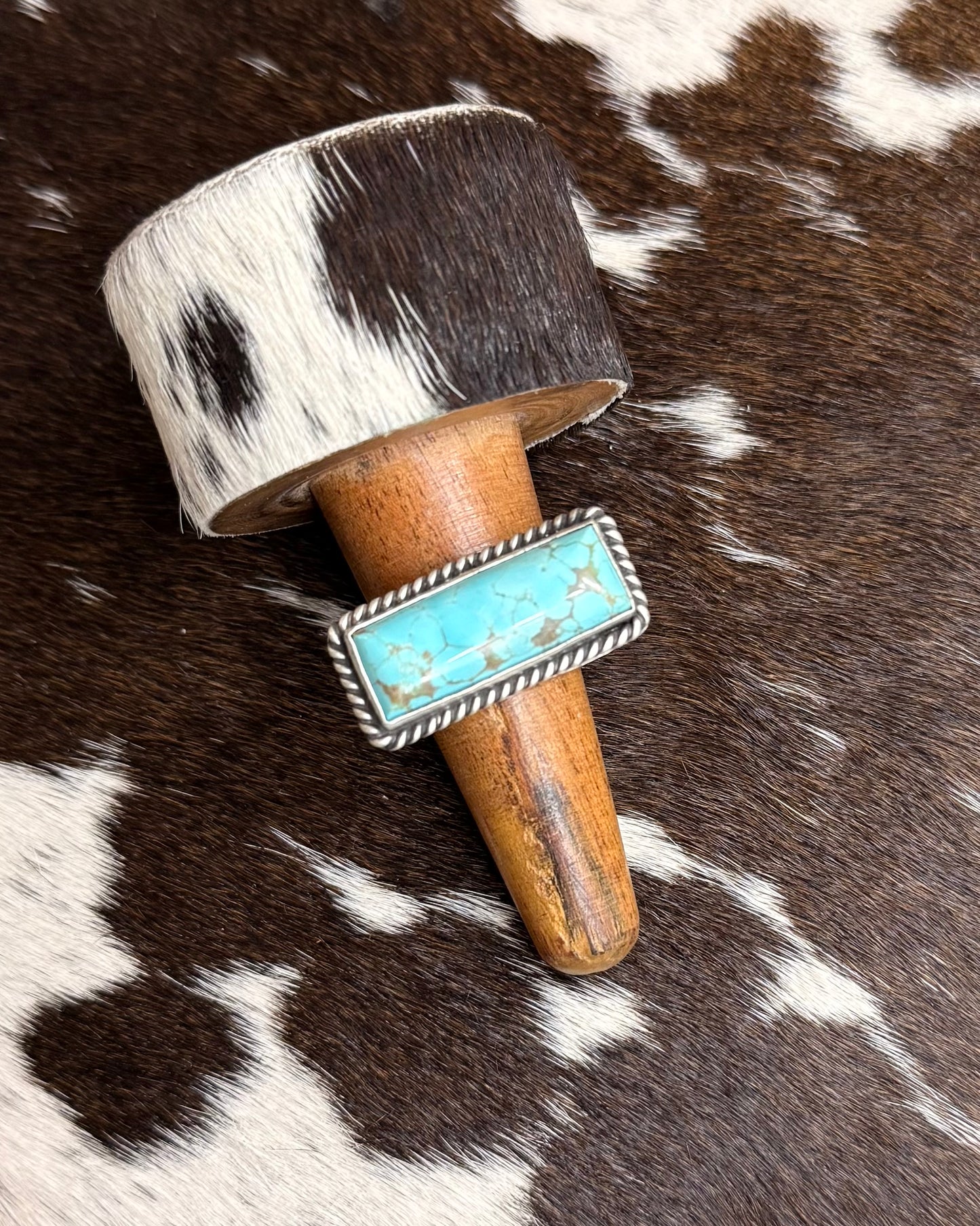 Johnny Dixon Adjustable Rectangle Ring *Native