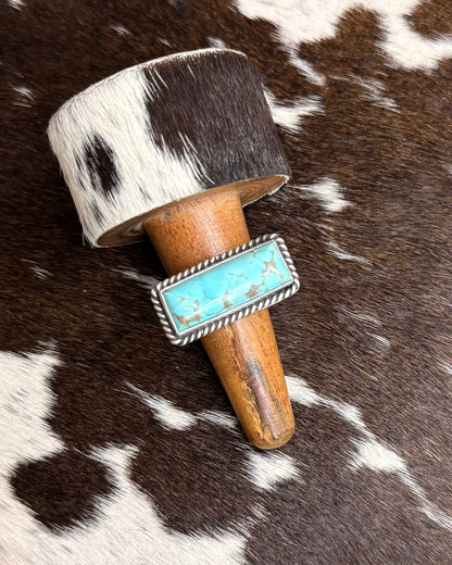 Johnny Dixon Adjustable Rectangle Ring *Native