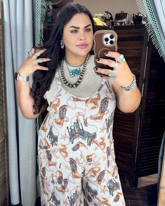 Cowgirl Comfort Romper