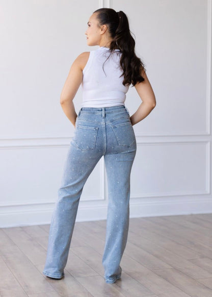 Love Struck Straight Leg Jeans *SIZE DOWN