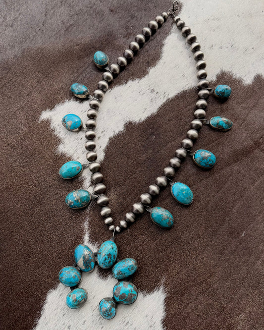 Chimney Butte Persian Turquoise Statement Naja *Native