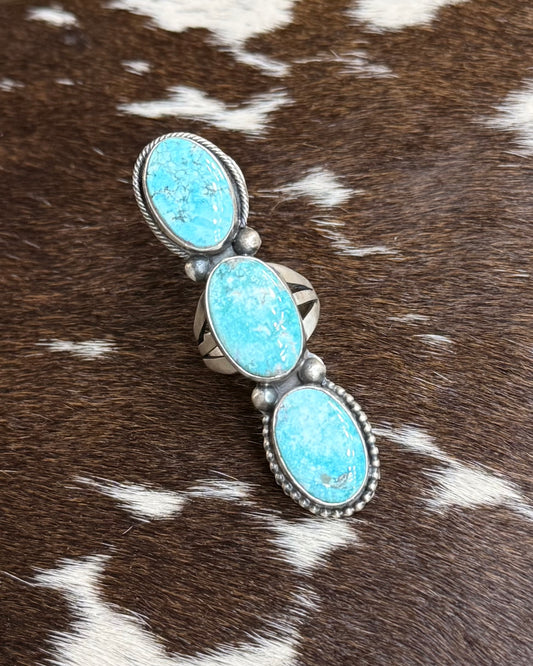 White Water 3 Stone Ring *Native