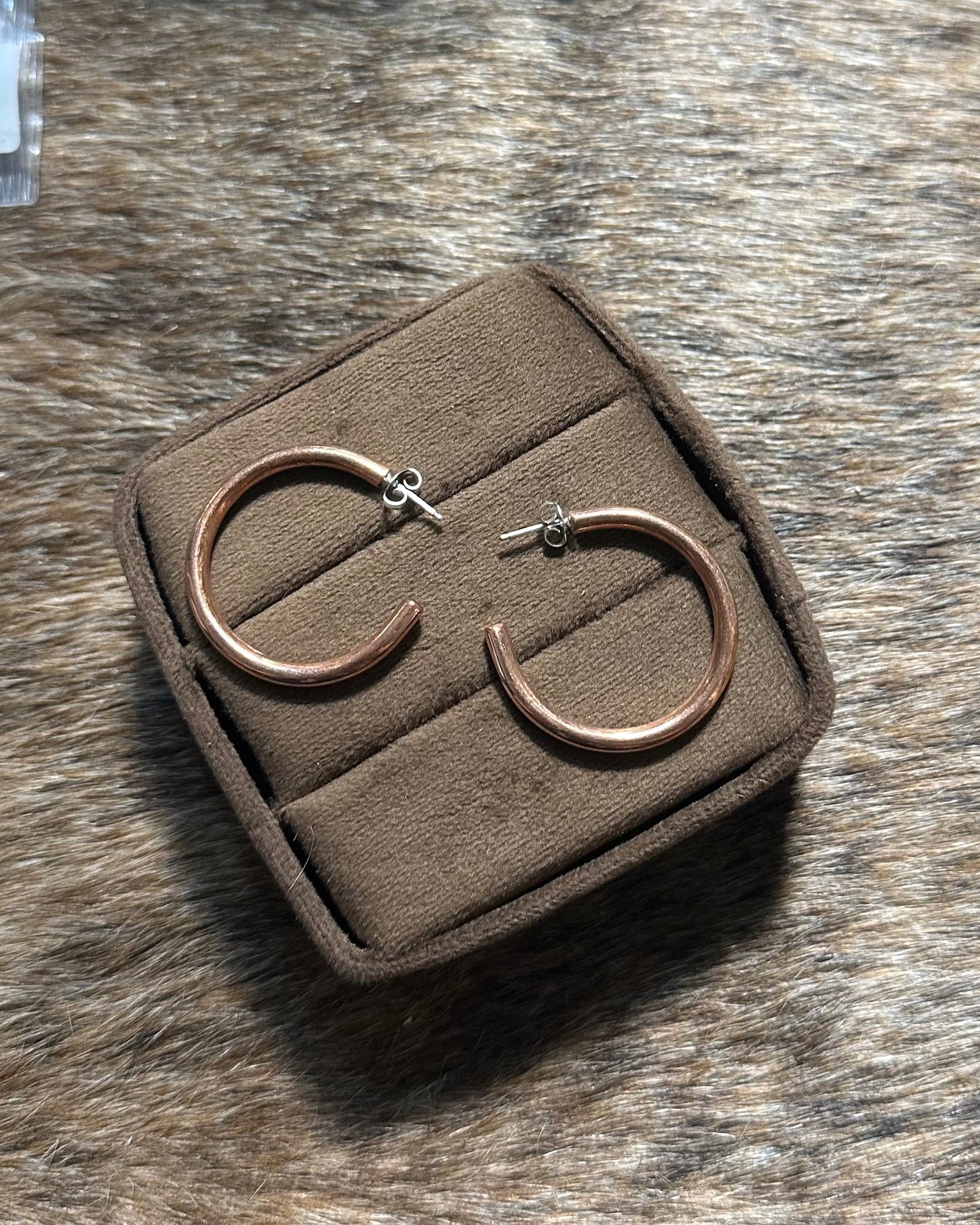 copper hoops
