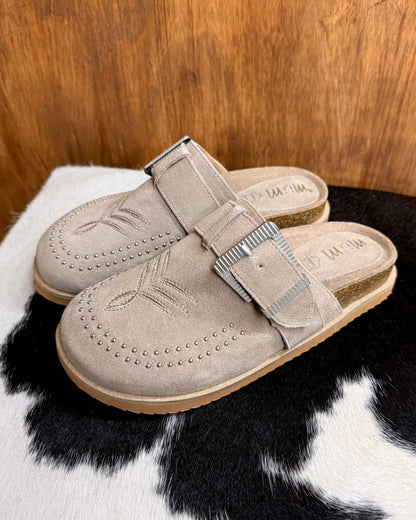Josephine Taupe Slippers