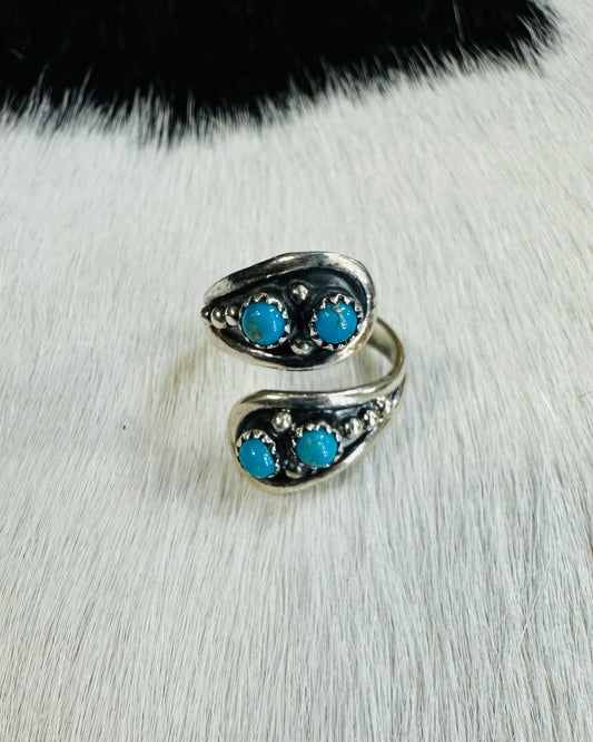 Double Stone Ring