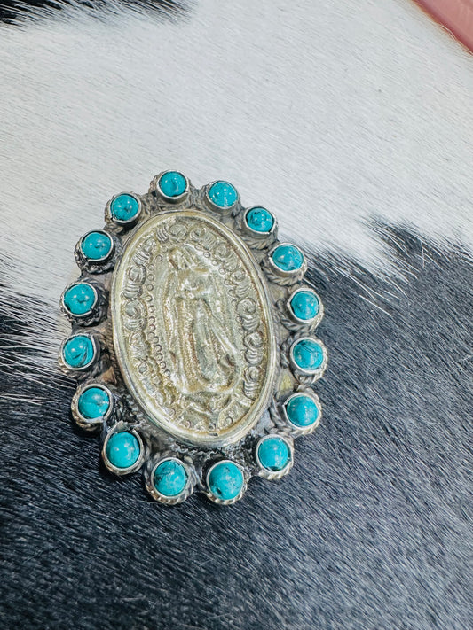 Tibet Virgen Pendant