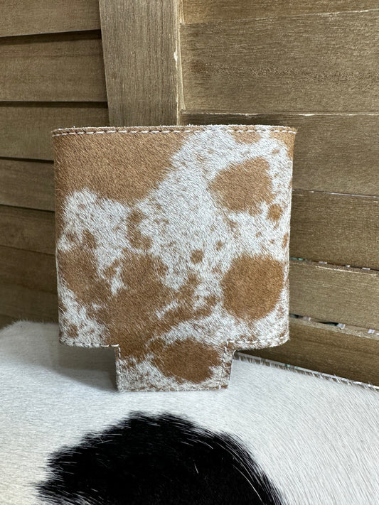 Cowhide Koozie