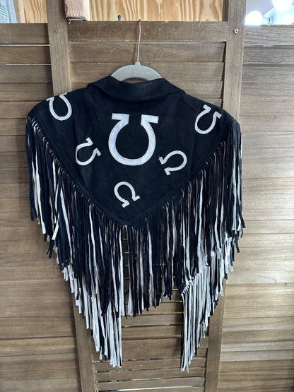 Lucky Fringe Collar Shoulder Shrug