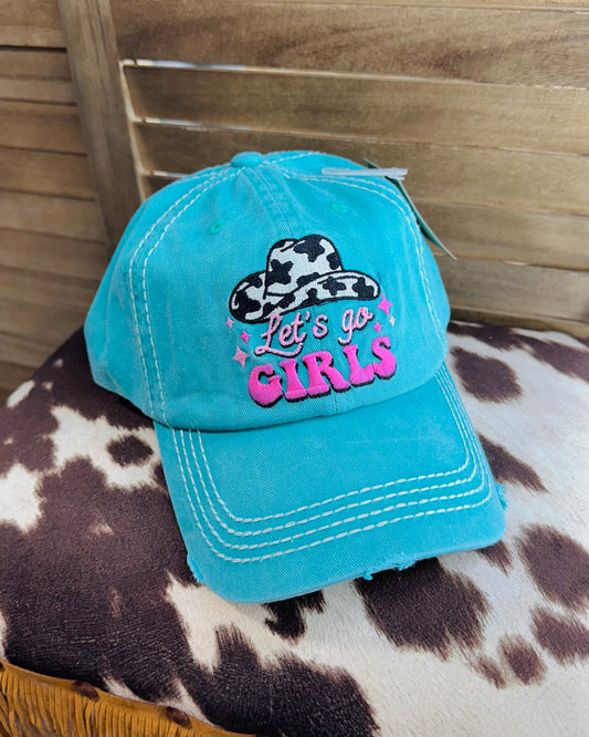 Let’s Go Girls Cap *Blue