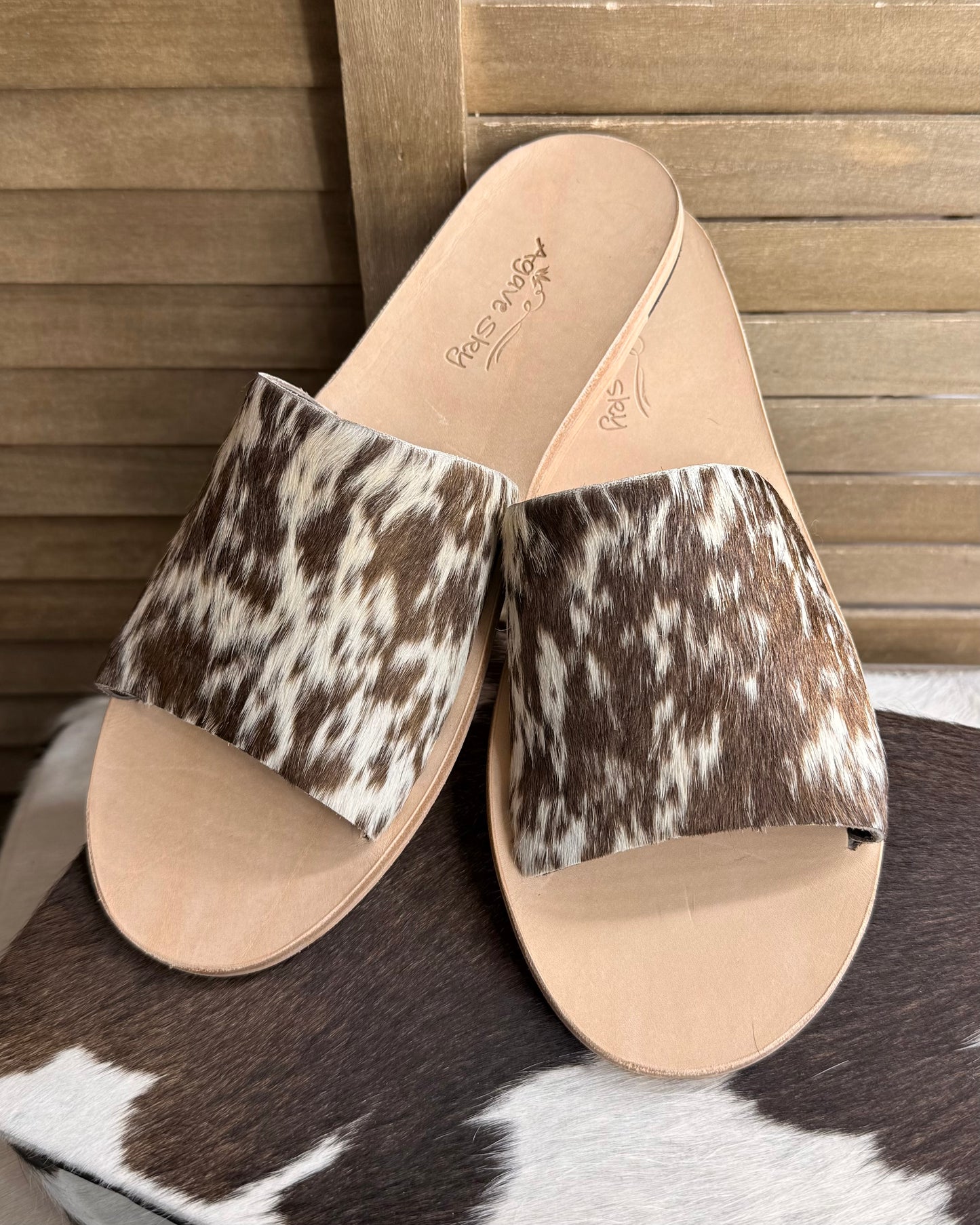 Cowhide Leather Sandal