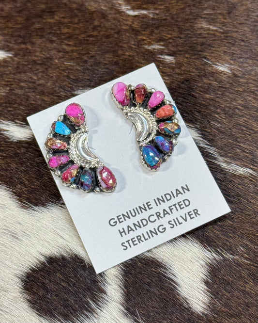 Pink Dahlia Half Cluster *Native