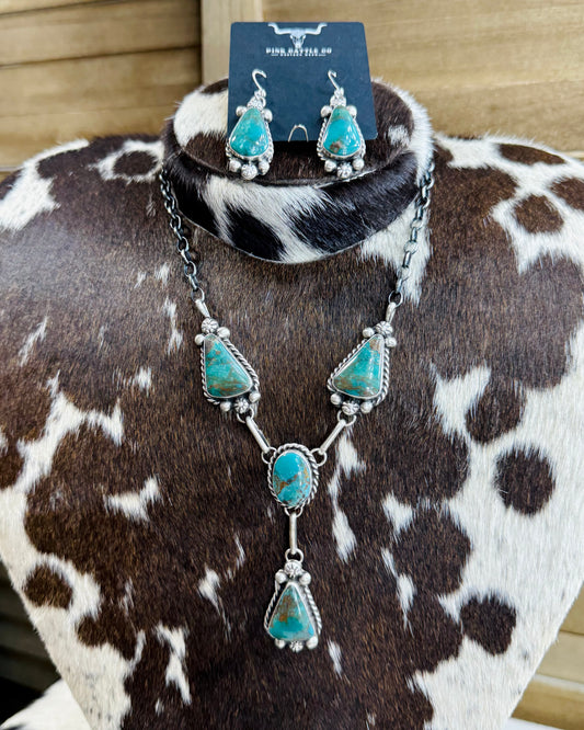 Augustine Largo #8 Lariat Statement Set *Native
