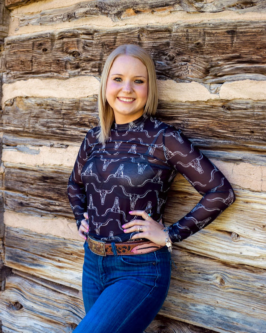 Longhorn Mesh Top