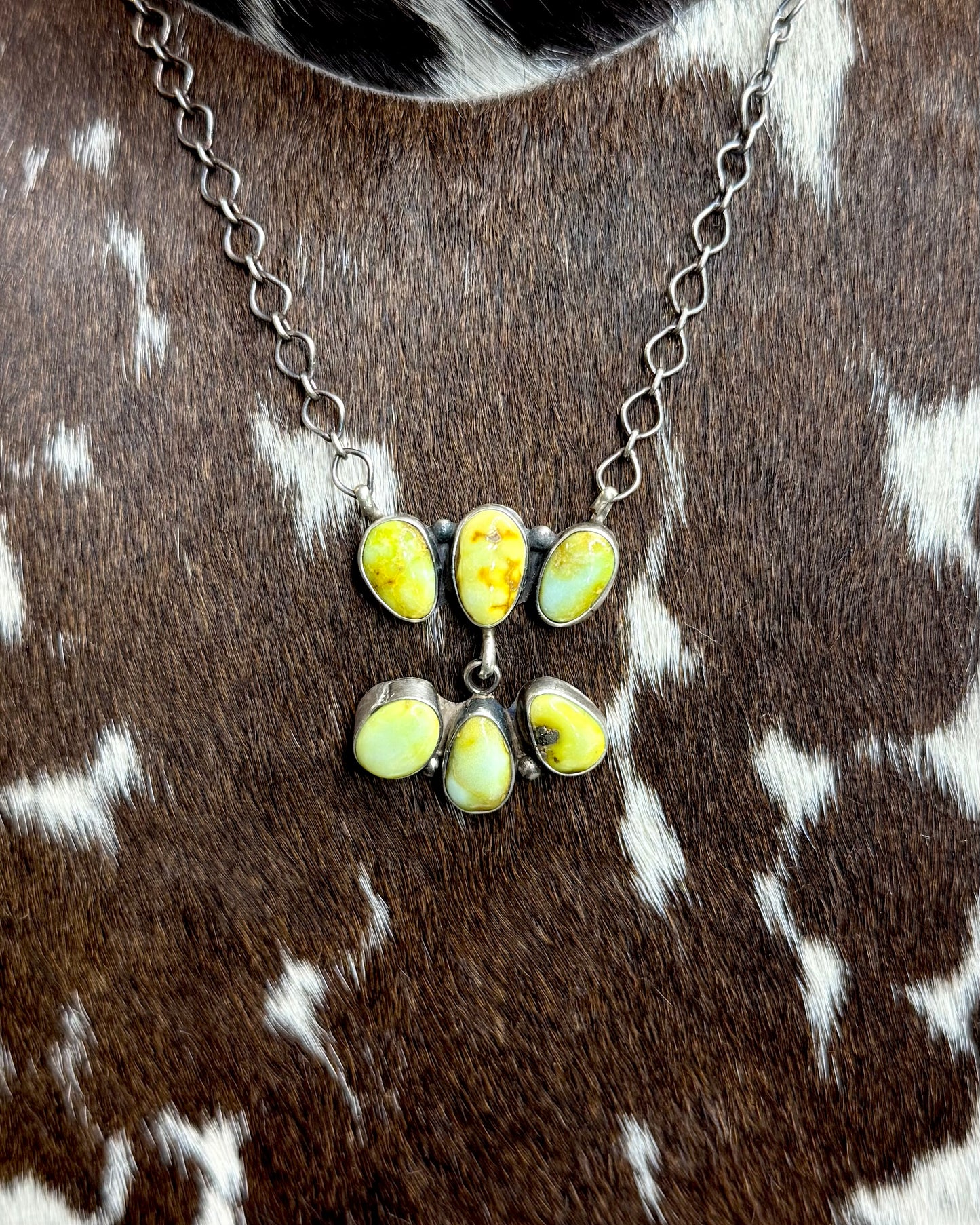 Palomino Double Dangle Chain Necklace *Native