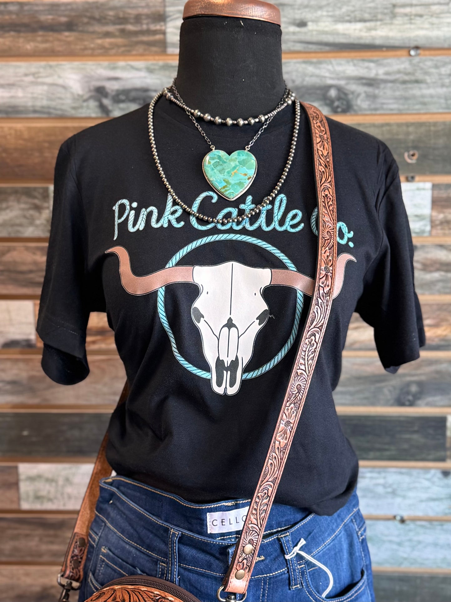 Pink Cattle Co. Tee