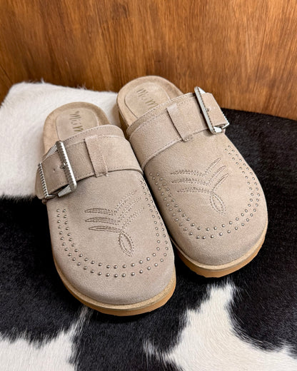Josephine Taupe Slippers