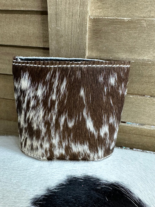 Cowhide Koozie