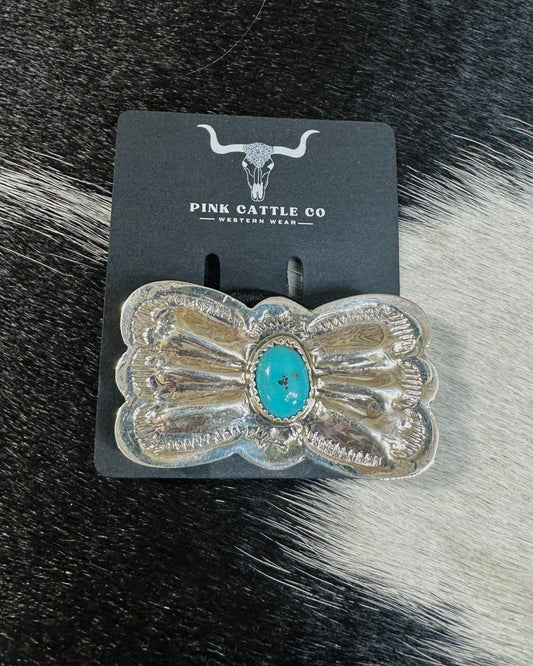 Concho Bow  Hair Tie