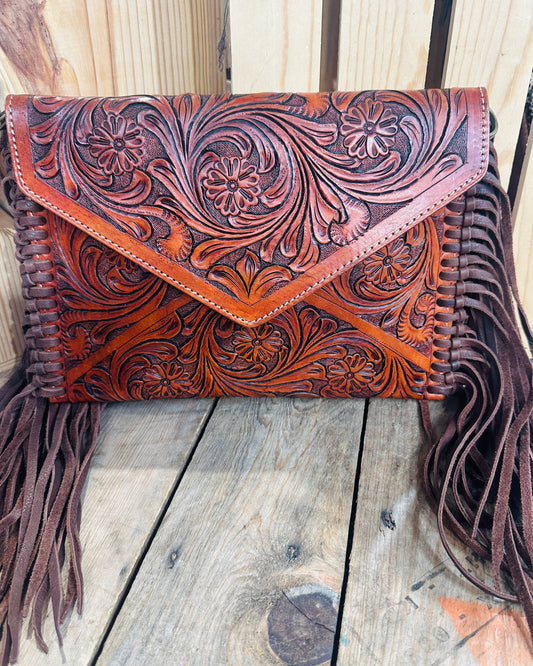 AD Envelope Fringe bag