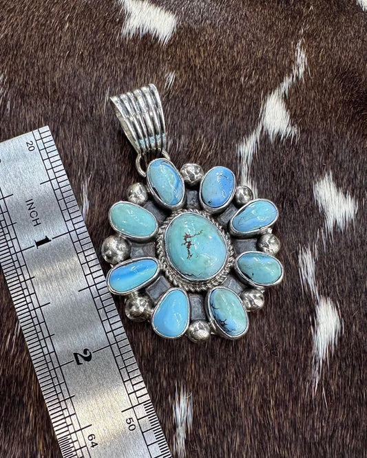 Shirley Henry Golden Hills Cluster Pendant *Native