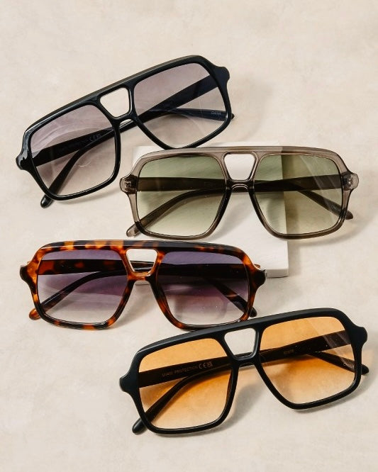 Retro Aviator Cowgirl Sunnies