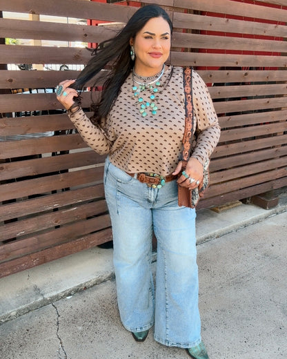 Howdy Dotty Longsleeve Top