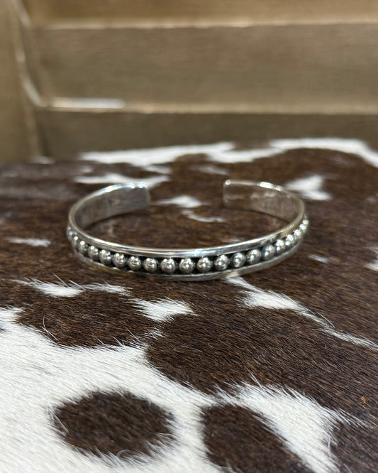 Ball Stud Sterling Cuff *Non Native