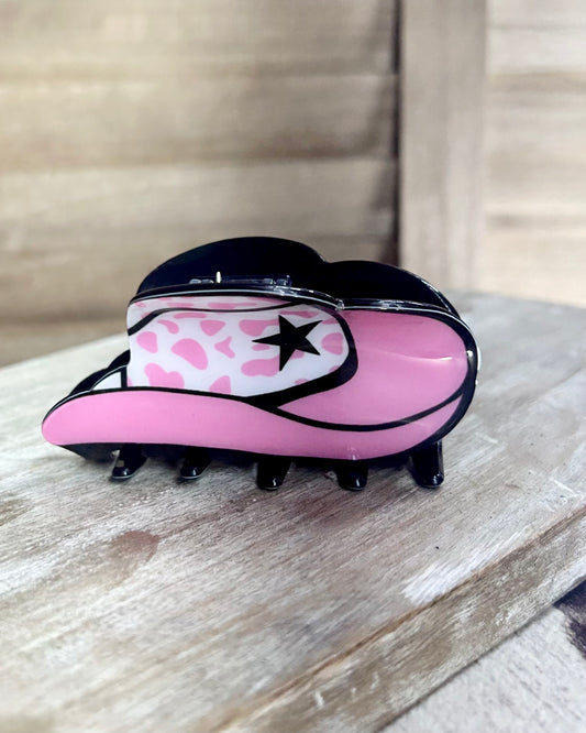 Pink Hat Clip