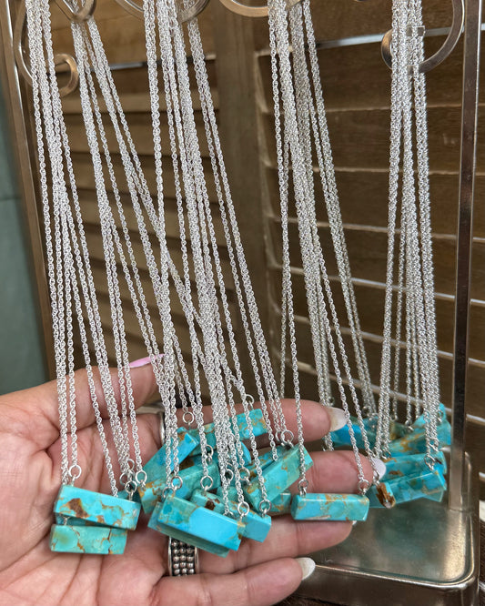 Waterproof Mini Bar Necklace