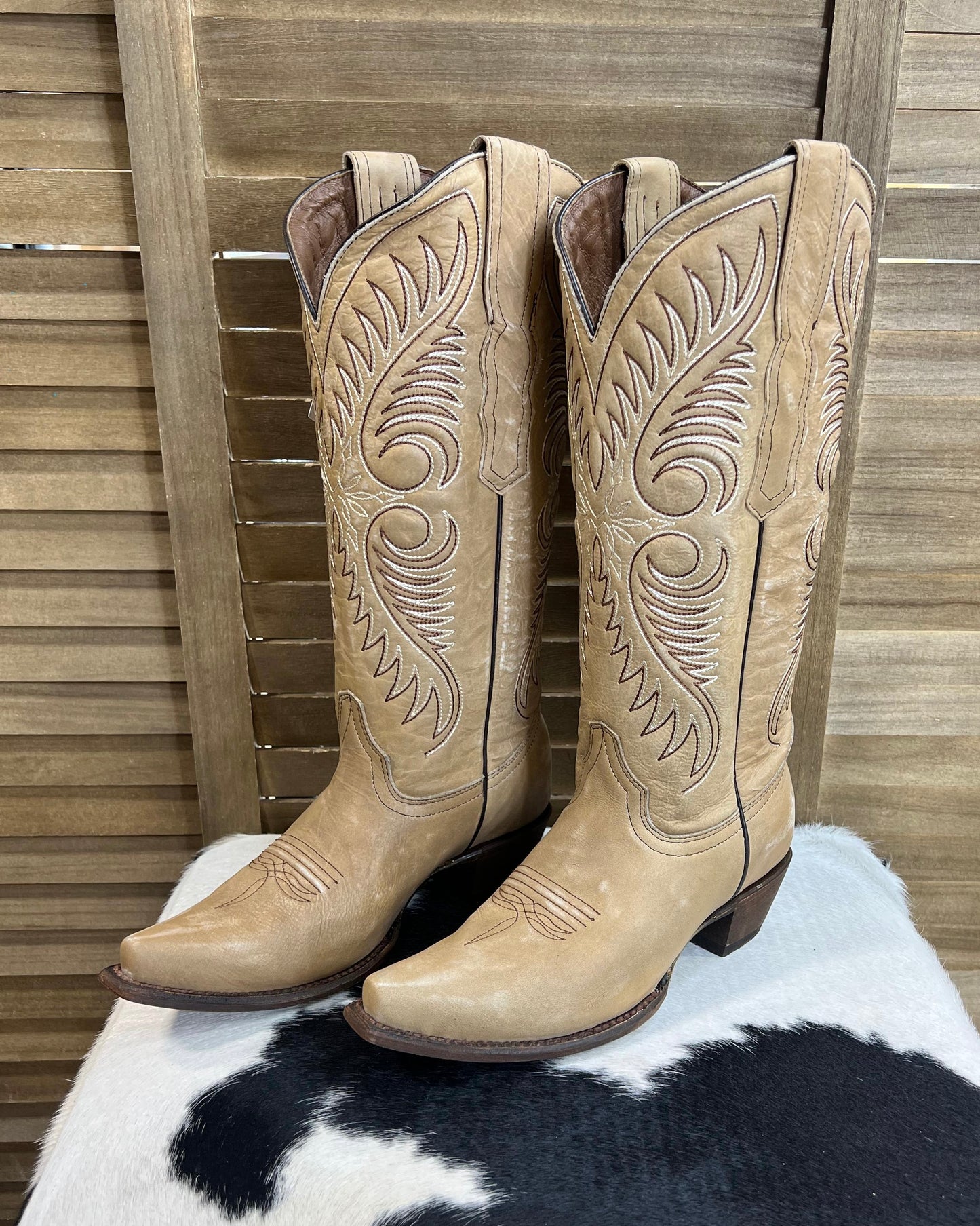 Desert Sand Snip Toe Boot by Corral