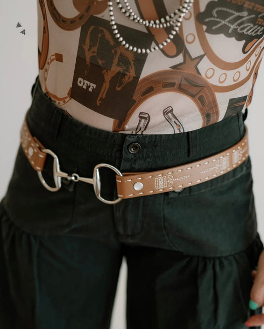 Bitty Snaffle Bit Belt