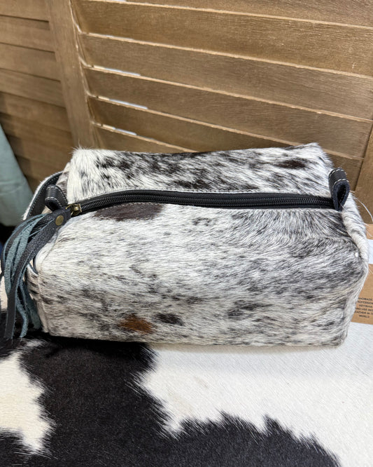 Blk White Makeup Bag