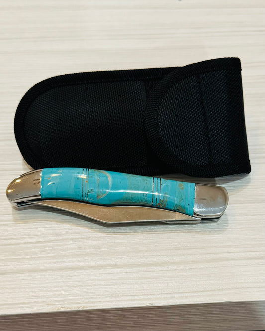 Genuine Turquoise Knife