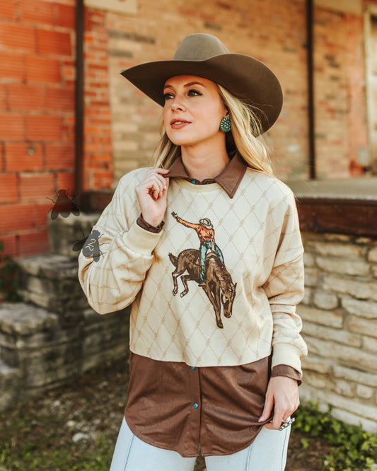 Stage Coach Midi Top