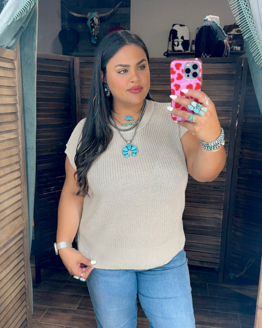 Cowgirl Classic Knit Top