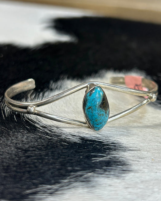 Kingman Single Stone Cuff *Native