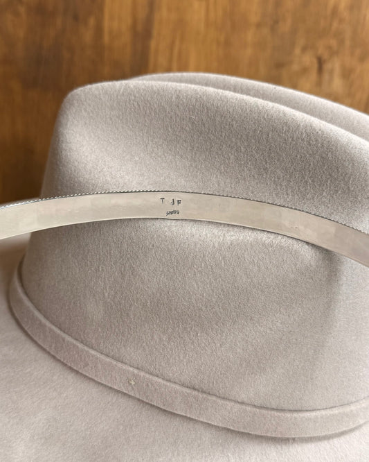 Sterling Turquoise Hat Band *Native