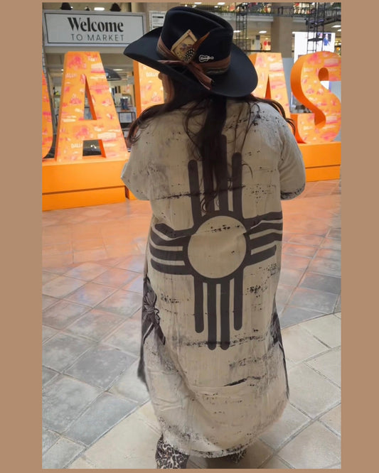 Santa Fe Zia Duster Kimono