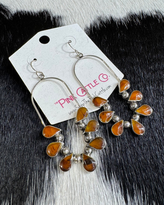 Tiger's Teardrop Earrings