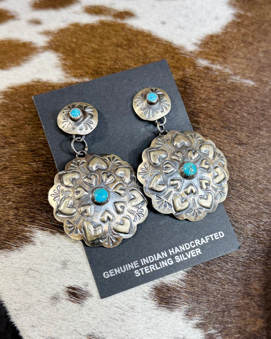 Tim Yazzie Concho Dangles