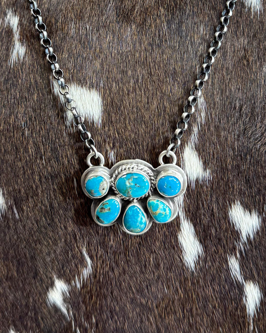 Russel Sam Cluster Chain Necklace *Native