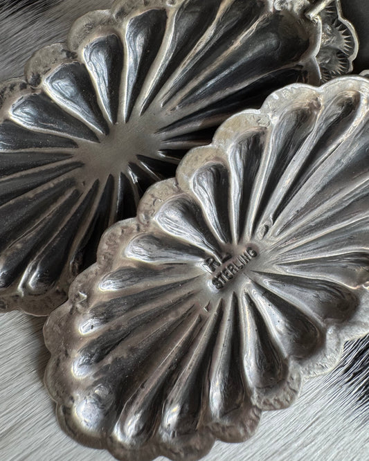 Rita Lee Double Concho Stud Dangles *Native