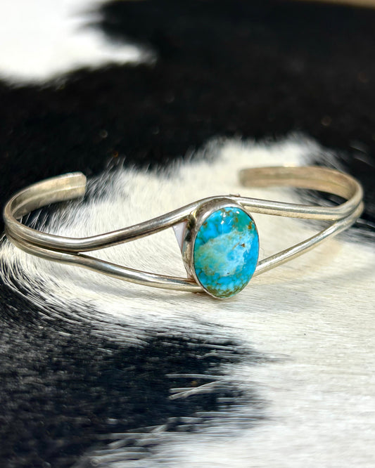 Kingman Single Stone Cuff *Native