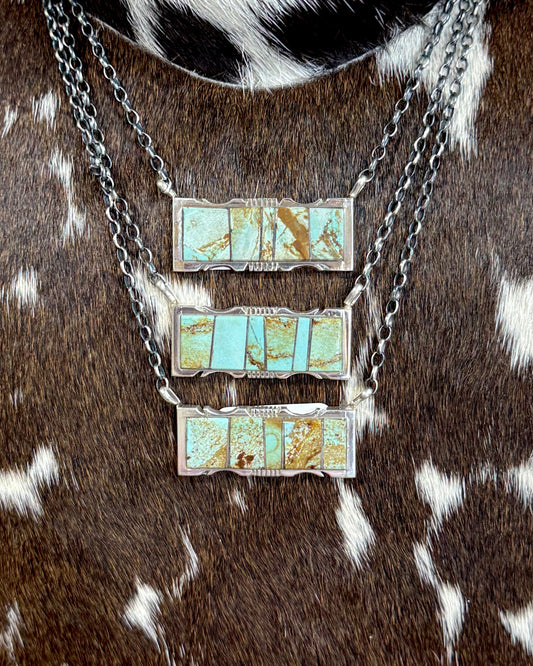 1.5” Steve Francisco Inlay #8 Necklace *Native